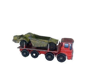 Vintage Tootsie Toy "Earth Mover" & Matchbox Lesney Leyland Truck - Bild 1 von 8