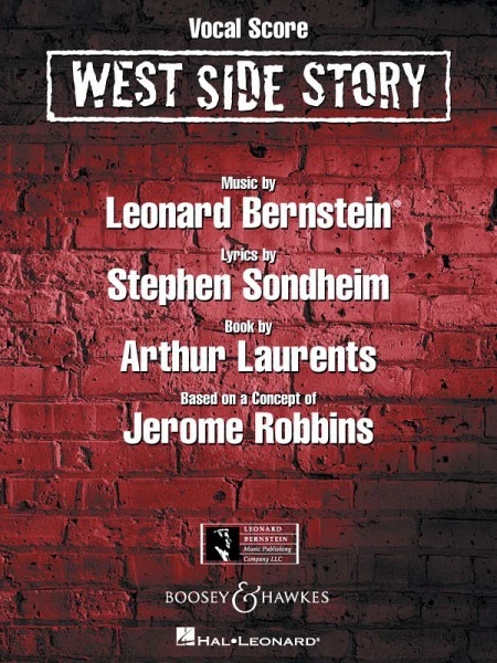 West Side Story Vocal Score - Piano Voice Sheet Music NEW 000450050 - Image 1 of 1