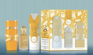 YARA Tous Collection Gift Set: 3.4 EDP + 50 ML Hair Mist + 200 ML Body Spray - Picture 1 of 3