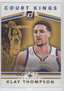 2017-18 Panini Donruss Court Kings Press Proof Klay Thompson #37