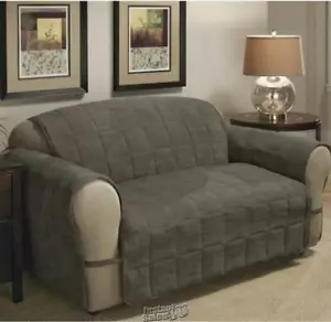 Ultimate-Furniture Loveseat Protector Sage 100% quilted polyester - Picture 1 of 2
