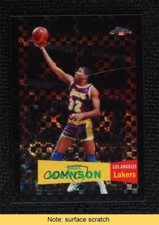 2007 Topps Chrome 1957-58 Variations X-Fractor 10/50 Magic Johnson #106 HOF READ