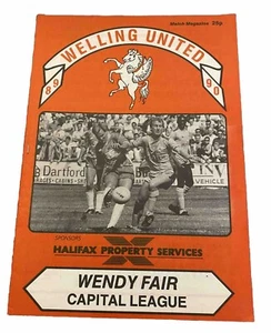 WELLING UNITED V BARNET - CAPITAL LEAGUE - 30/10/1989 - Picture 1 of 1