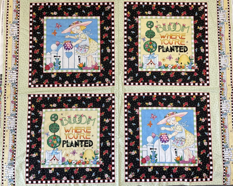 PANEL MARY ENGELBREIT - FLORECE DONDE ESTÁS PLANTADO POR CRANSTON VILLAGE Foto 1 de 1