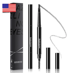 Eyebrow Pencil Brown Brow Pencil - Waterproof Eyebrow Makeup Brow Pen, Eyebrow P - Picture 1 of 9