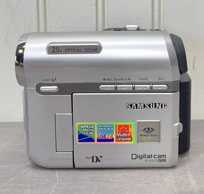 Samsung SC-D353 Digital Cam 20X Zoom AC Adapter Included Tested Working - Image 1 of 4