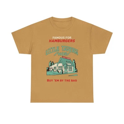 Little Tavern Shop Famous For Hamburgers Vintage Logo T-Shirt - Image 1 of 4