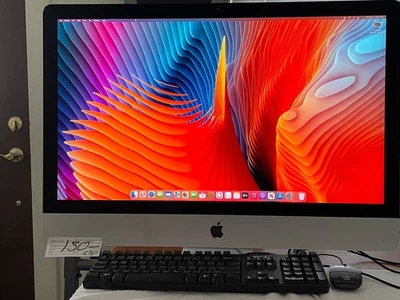 27" Mac 5K QUADCore i7 4GHz16GB Ram 2.09TB Fusion Radeon Pro M395 +KYBRD+MSE Foto 1 de 4