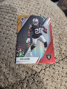 2021 Panini Phoenix - Fire Burst #64 Josh Jacobs - Bild 1 von 2