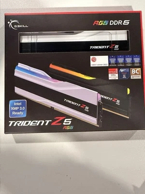 G.Skill Trident Z5 RGB 64GB (2X32) DDR5-6000 CL36 f5-6000j3636f32gx2-tz5rw - Image 1 of 2