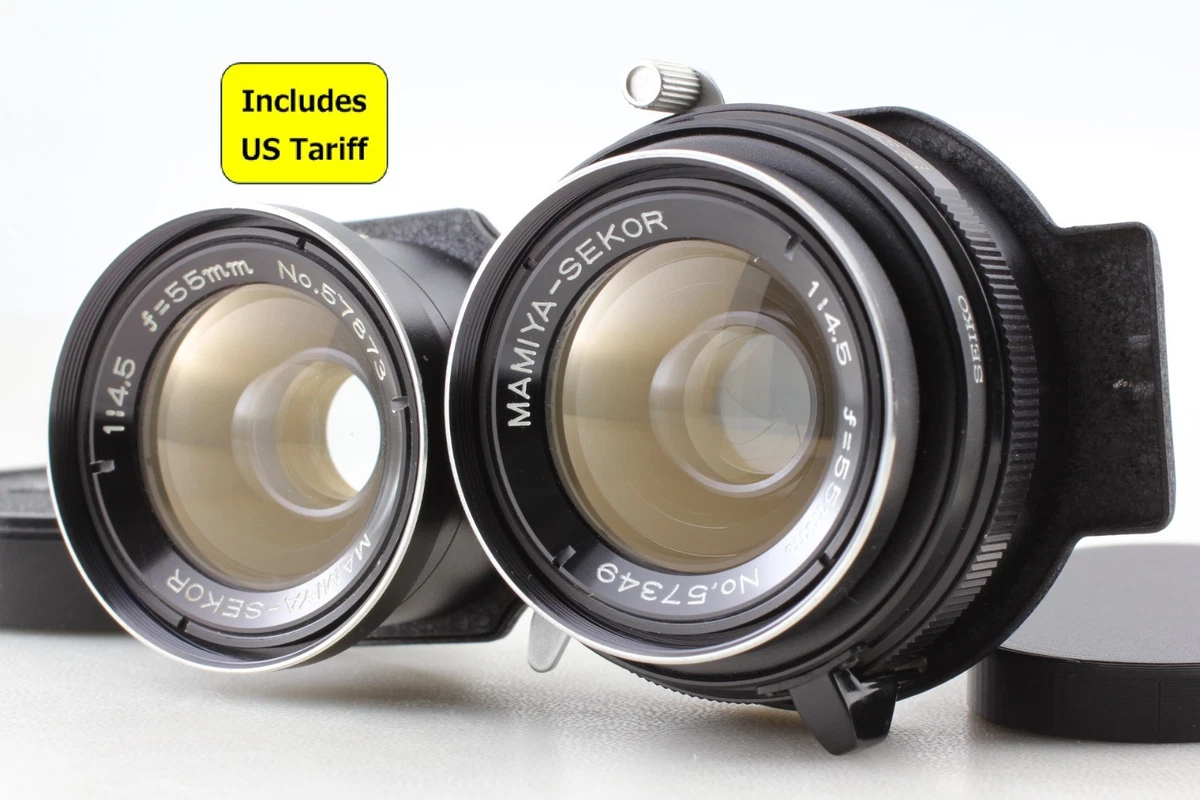 Mamiya Sekor 55mm F4.5 MAMIYAFLEX C用 動作品 Mamiya 55mm f4.5 Sekor - Lens – Kamerastore