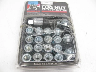 Gorilla 90733 车轮锁套件,锥形座椅,凸起,12 毫米 X 1.50 右握 - 16 件 — 第 1/3 张图片