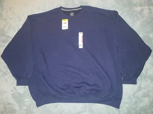 Fruit of the Loom Herren Dual Defense Crew Sweatshirt Gr. 4XL Navy Dunkelblau - Bild 1 von 4