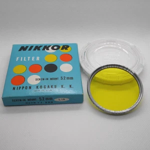 [Near MINT in Box] Nikon 52mm Yellow Y48 Screw on Lens Color Filter From JAPAN - Picture 1 of 7