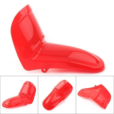 1X ABS Red Front Fender Cover Mudguard Fit Yamaha PW50 Y-Zinger 50 Red - Image 1 of 4