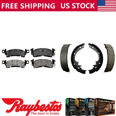 Pastillas de freno delanteras metálicas y zapatas traseras Element3 para Chevrolet Biscayne 1971-1972 Foto 1 de 4