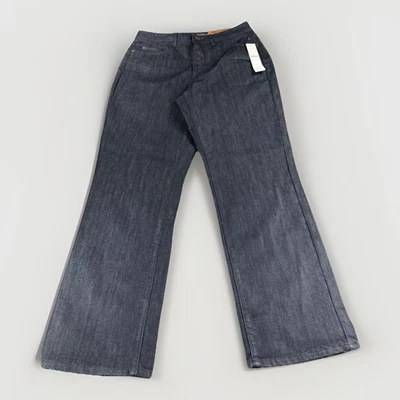 Новый с Ярлыками Coldwater Creek женщин классический крой прямые штанины темно-синие джинсы 8Petite - Изображение 1 из 4