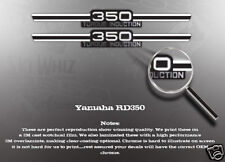 YAMAHA RD350 OIL TANK SIDE COVER DECALS GRAPHICS