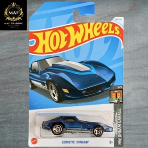 Hot Wheels Corvette Stingray Blue #109 Mainlines 2024 ∣ Diecast New Car - Imagen 1 de 2