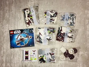 Lego 75191 Star Wars 2017 Jedi Starfighter con Hyperdrive Angry Jango Fett 99% - Foto 1 di 19
