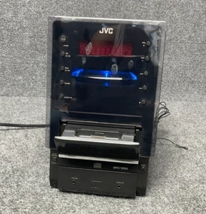 JVC Micro Component System UX-LP5 CD Player MP3/WMA iPod Dock In Black Color - Picture 1 of 16