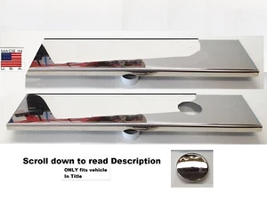 C4 Corvette Valve Cover Covers 1993-1996 Polished Stainless with CHROME CAP LT1 - Picture 1 of 5