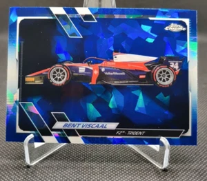 2021 Topps Chrome Sapphire Formula 1 F1 F2 #135 Bent Viscaal Card Trident - Picture 1 of 2
