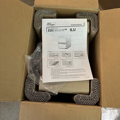 EDIsecure ILU Stand Alone Plastic Rolling ID Card LAMINATOR NEW IN BOX! - Image 1 of 4