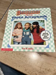 Baby-Sitters Little Sister: Photo Scrapbook (1996) by Ann M. Martin -vintage - Picture 1 of 3