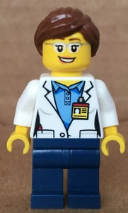 LEGO ® Minifigura Town City Space Scientist Mujer Set 60077 60080 - cty0563 - Imagen 1 de 3