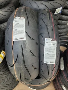 Coppia gomme Moto Mitas Sport force+ 120 70 17 / 190 50 17 pneumatici  dot2025 - Imagen 1 de 3