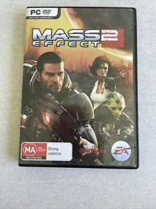 Mass Effect 2 (PC CD-ROM 2010) Game 2 Discs Manual & Code - Action Adventure - Picture 1 of 3