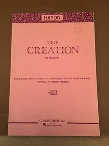 Haydn, Franz Joseph THE CREATION An Oratorio Vintage Copy In Good Condition - Picture 1 of 8
