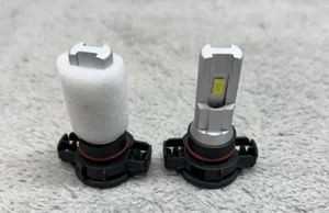 5202 H16 LED Fog Light Bulbs For Tahoe Suburban Yukon Avalanche Super White 80W - Picture 1 of 6