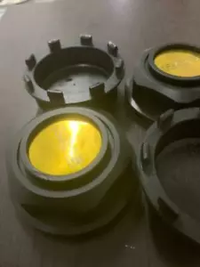 Remake Nismo LMGT1 & LMGT2 Wheels Center Cap Custom Made 1:1 - Picture 1 of 5