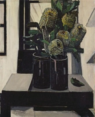 Banksia : Margaret Preston : 1932 : Archival Quality Art Print - Image 1 of 2