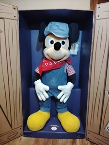 Treasures Of The Disney Vault Engineer Mickey Plush by Just Play 36" LE - Picture 1 of 3