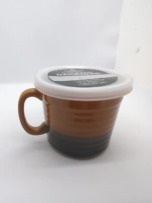 Fabulous Home 16oz Vaso Con Tapa - Horno Lavavajillas Microondas Congelador Seguro Marrón Foto 1 de 4