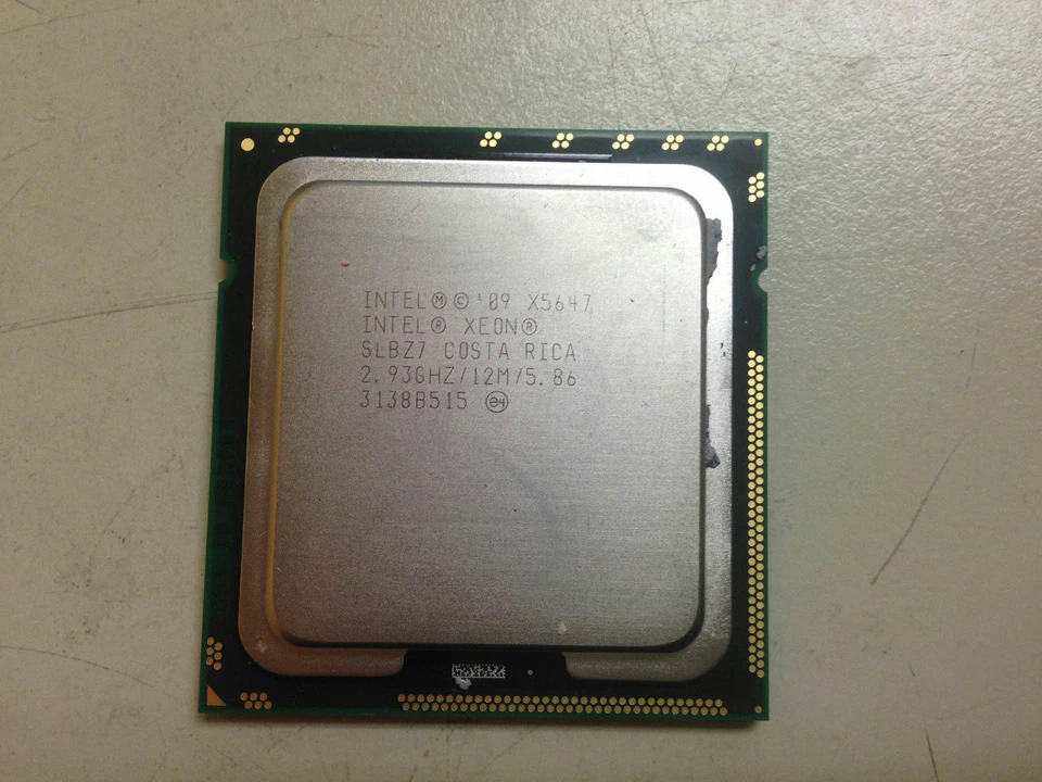 Intel Xeon X5647 SLBZ7 Quad-Core 2.93GHz 12MB 2933MHz Socket 1366 Desktop CPU - Image 1 of 1