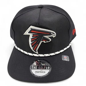 Atlanta Falcons NFL New Era 9Fifty Rope Golfer Hat Satin Adult Snapback Cap NEW - Picture 1 of 12