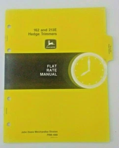 1982 John Deere FRM-1066 HEDGE TRIMMERS 162/2136 Manual Complete w/ 2 Postcards - Picture 1 of 1