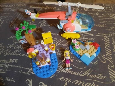 LEGO Friends 41692 Helicóptero de Rescate Clínica Veterinaria - Construcción Completa - Leer Descripción Foto 1 de 4