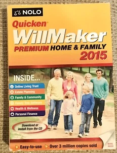 Quicken WillMaker Premium 2015 Home & Family - Picture 1 of 3