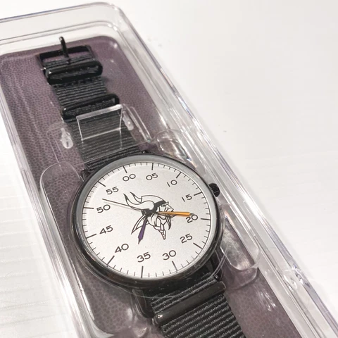 New NFL National Football League Minnesota Viking Shock Resistant Watch by Sparo Cover