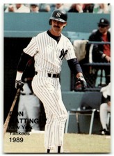 1989 PACIFIC CARDS & COMICS PLAYBALL U.S.A. (UNLICENSED) DON MATTINGLY NEW YORK
