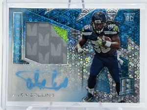 ALEX COLLINS - 2016 Panini Spectra Neon Blue /60 #208 RPA Rookie Patch Auto RC - Picture 1 of 8