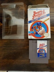 Bases Loaded II Second Season Nintendo Nes Authentic 