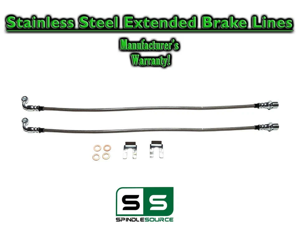 Комплект удлиненной тормозной магистрали подходит для 2003–2008 Dodge Ram 2500 3500 (1500 MEGA CAB) 2WD - Изображение 1 из 1