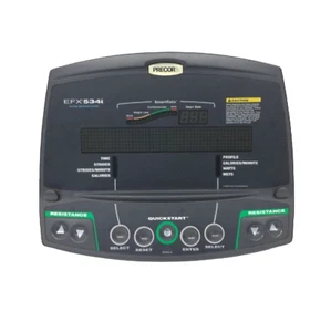 Precor Elliptical Full Display Console With Circuit Board 48017-101 - Picture 1 of 3