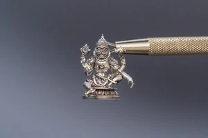 Leistungsstarkes Symbol: Silber Narasimhadev Anhänger A Silber AnantaShesha Narasimhadev - Bild 1 von 18